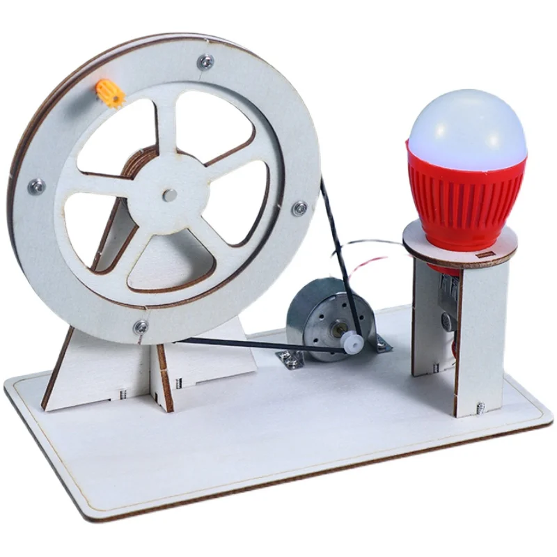 Children's DIY Toys Hand-Cranked Generator Material Handmade ScienceTechnology To Make DIY Motor Scientific Experimental Suit