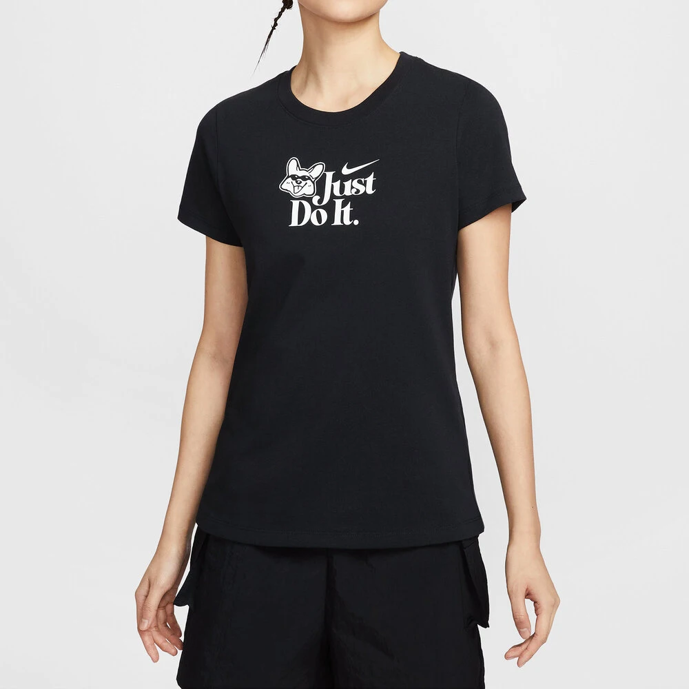 

NIKE 2025 Women's AS W NSW DOGGIE SS TEE GCEL Knitted T-shirt IM5974-010