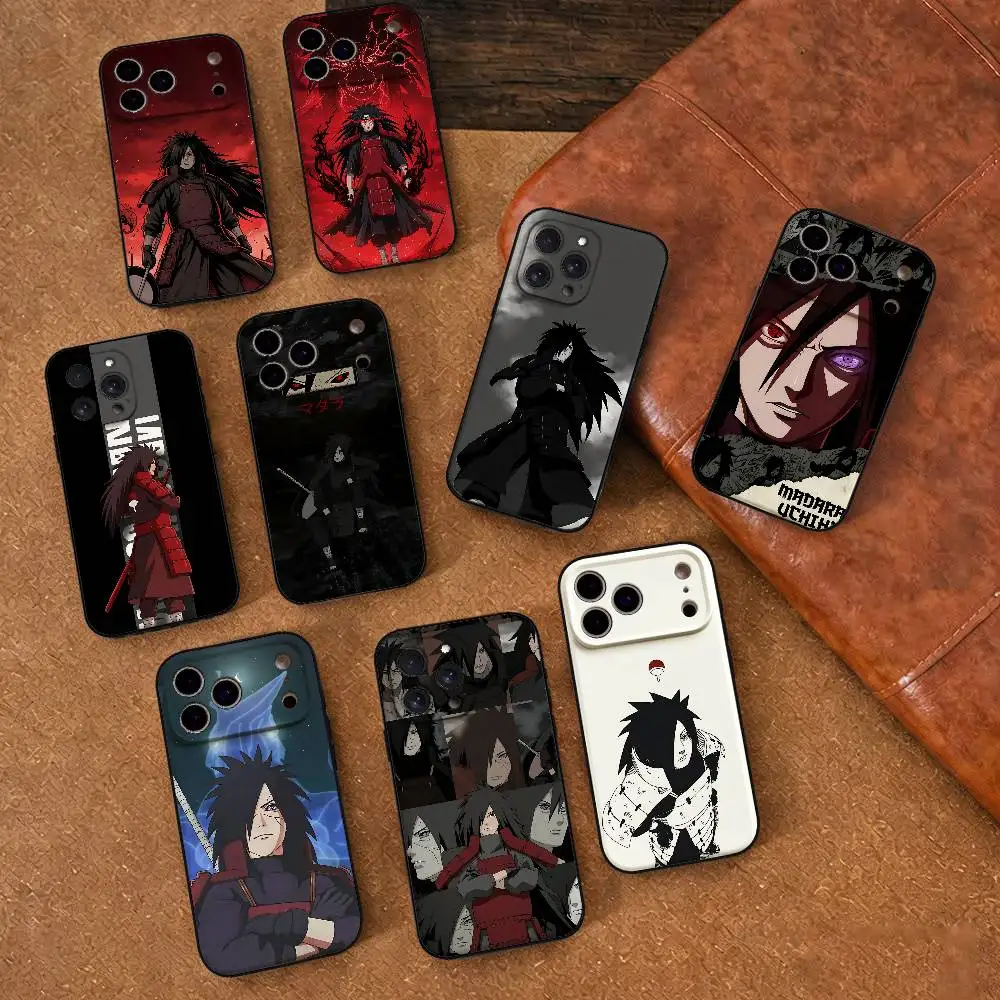 M-Madara Uchiha Handyhülle für iPhone 17 16 15 14 13 12 11 PRO MAX PLUS Mini TPU Weiche Hautfreundliche Hülle