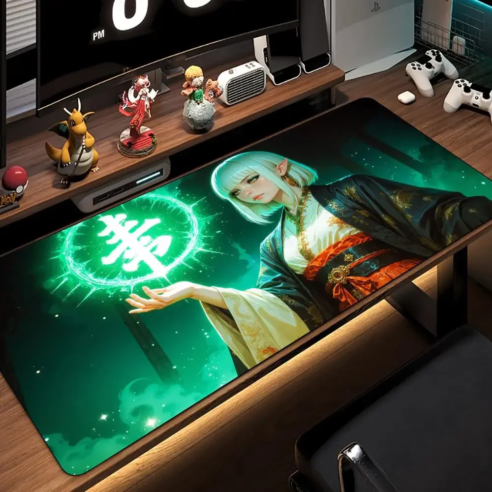 Коврик для мыши Arcane Magic Array Witch, резиновый противоскользящий настольный коврик, аксессуары для геймеров, игровой коврик, расширенный коврик, украшение для рабочего стола