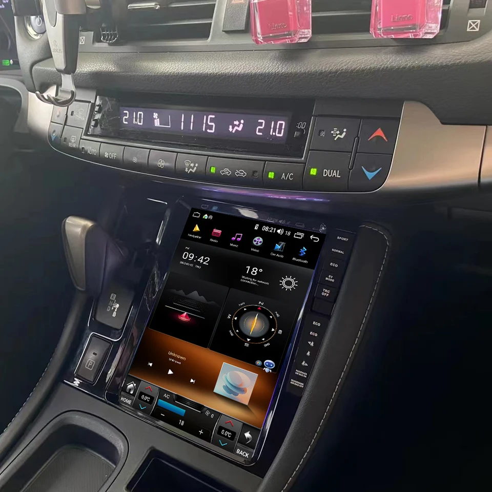 レクサス CT200H アンドロイドナビ CarPlay カスタム カーナビ Android Auto Carplay Android 14搭載 レクサスCT200 CT200H CT 2011