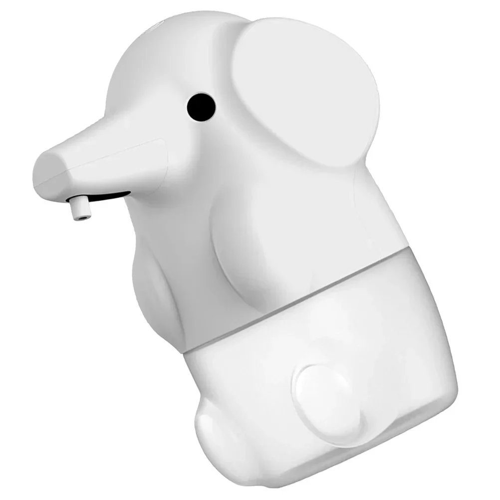 Elephant Soap Dispenser USB Charging Children\'s Desktop Charging Cute Bathroom Accessories Shampoo Bottles Travel Dispensers