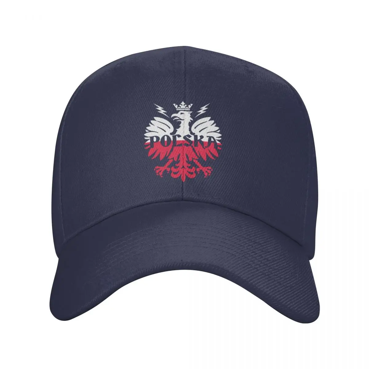 Classic Polska Polish Eagle Baseball Cap for Women Men Adjustable Poland Pride Dad Hat Performance Sun Hats