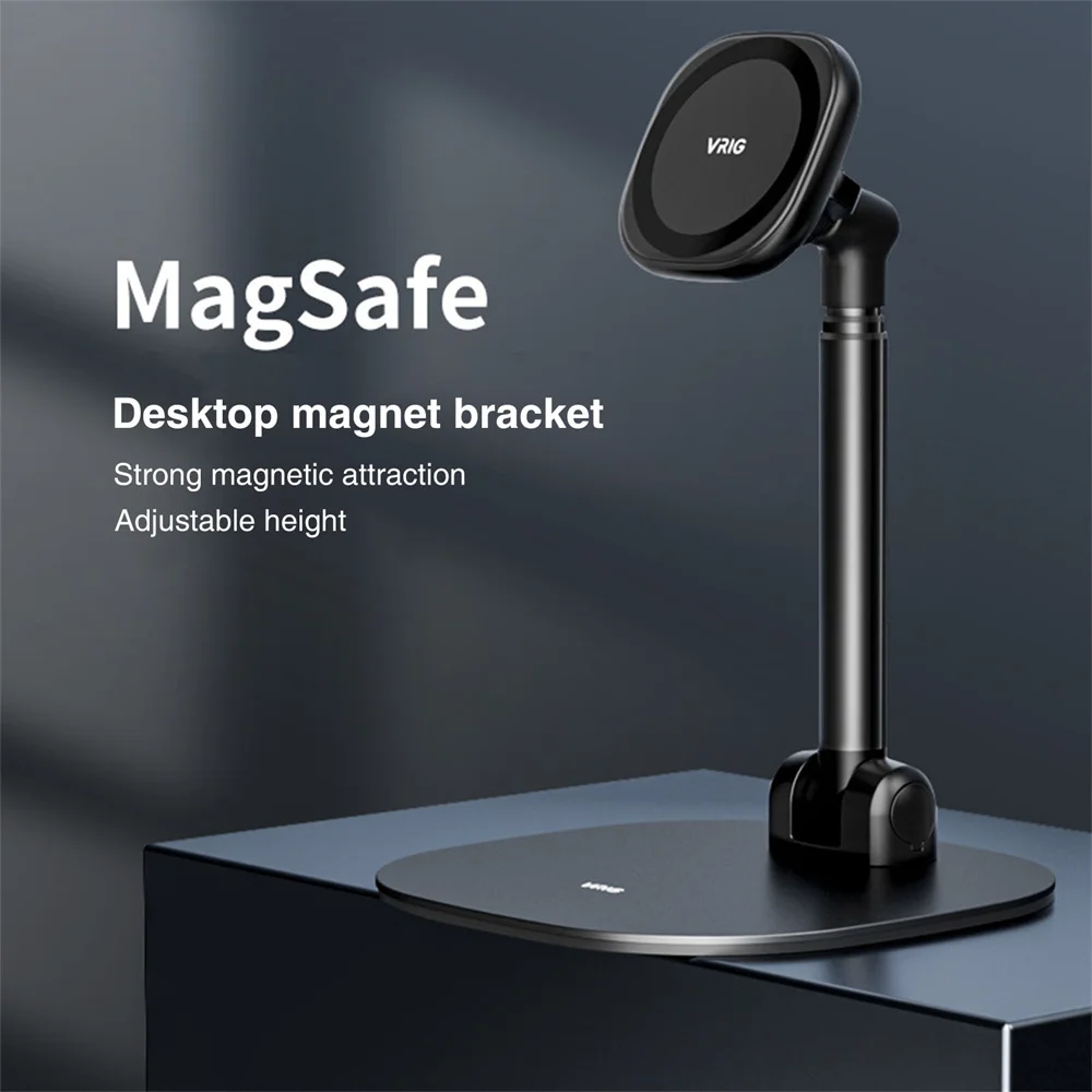 For Magsafe Desktop Magnetic Phone Stand Smartphone Holder Support for iPhone 12 13 Mini Pro Max 14 15 Phone Mount Accessories