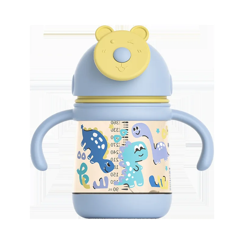 

NEW【 Minitutu 】Children's PPSU drinking milk, straw cup, anti fall learning cup for babies aged 6 months to 3 years old