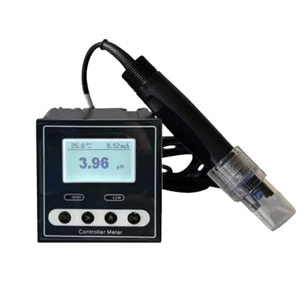 

PH Meter Controller 1pcs PH Meter For Testing And Controling PH PH Meter Plastic Shell Electrode 1pcs PH Meter