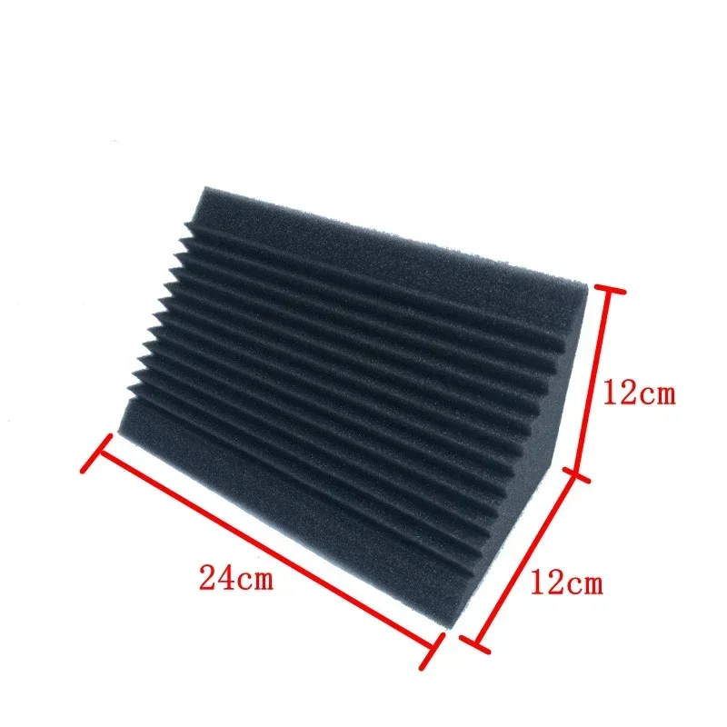 8/16Pack 12x12x24cm Acoustic Foam Wall Bass Traps Sound Absorption Insulation Studio Soundproof Insulation Corner Block Foam