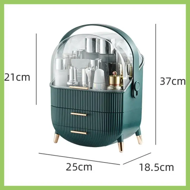 

Big Capacity Cosmetic Storage Box Waterproof Dustproof Desktop Beauty Makeup Organizer Skin Care Storage Drawer