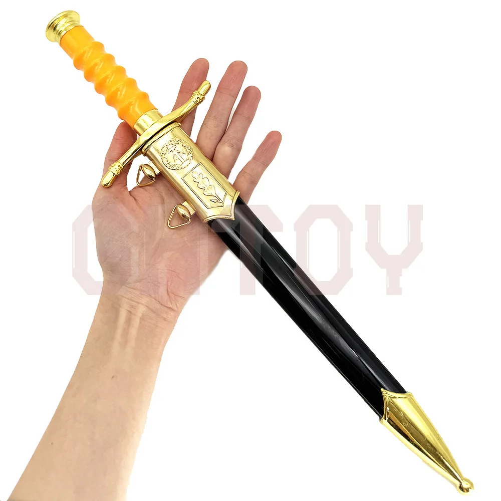 

39cm European Western Swords Uncut Blade Weapons Model High Quality Desktop Display Ornaments Collection Birthday for Girl Boys