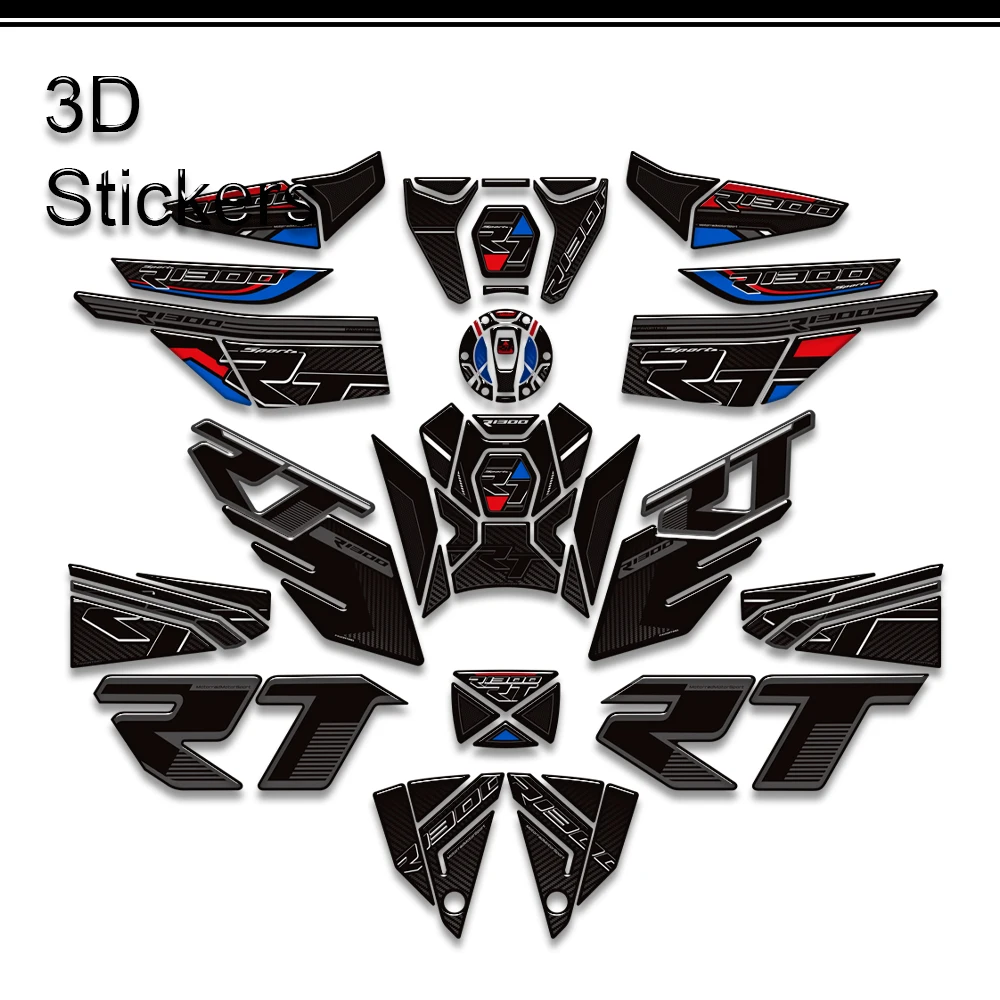 

2025 2026 Для R1300RT R 1300 RT R1300: накладка на бак, крышка, переднее крыло, защита рук, наклейки-декали