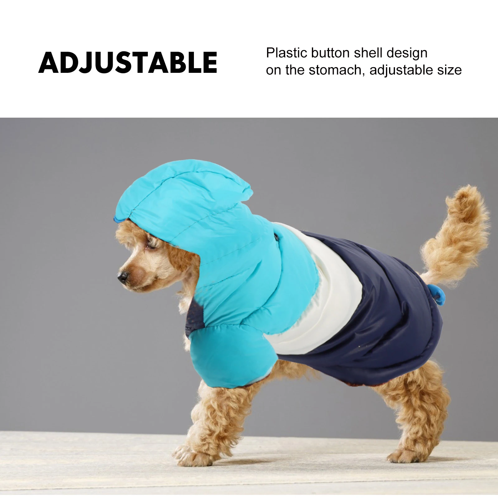

2024 New Winter Pet Dog Clothes Warm Cotton Vest For Small Puppy Outdoor Comfortable Dog Costume Soft Breathable Design Cozy