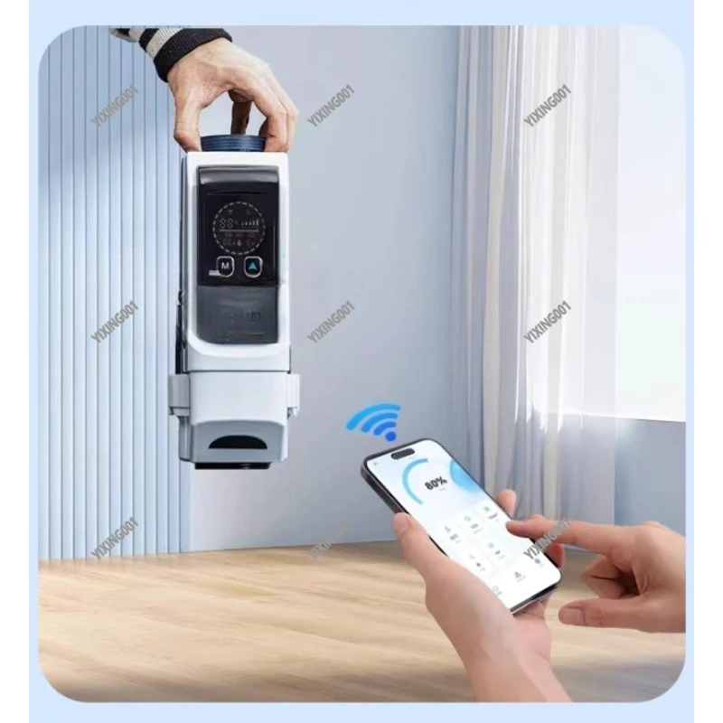 Sistema de cloración de sal con Control Wi-Fi para piscinas, tratamiento de agua electrolítica, herramienta de mantenimiento de piscinas operada por aplicación