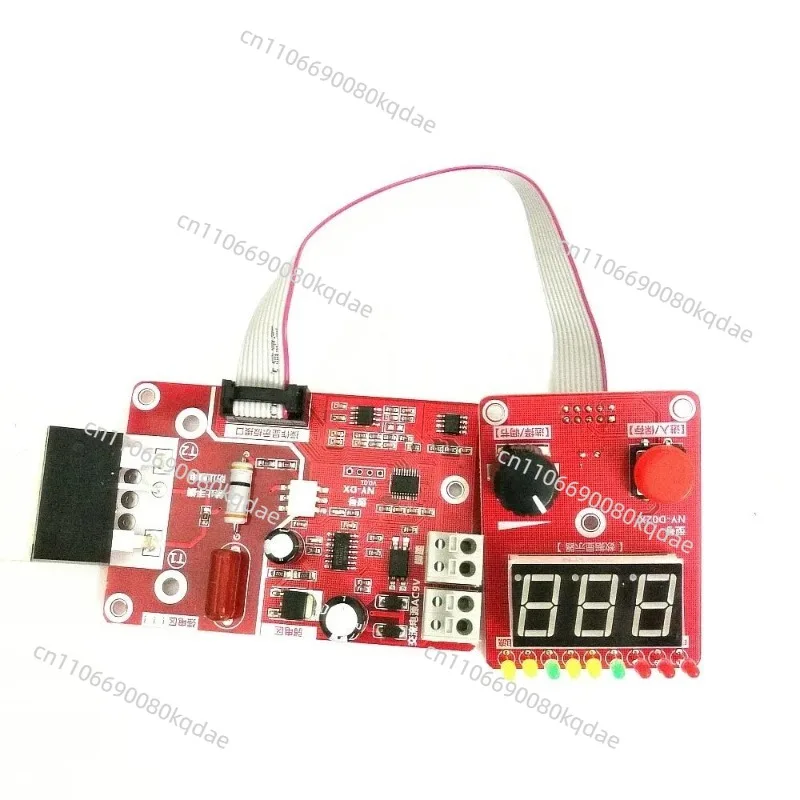 100A Dual‑Pulse Encoder Transformer Drive Control Board, Adjustable Current & Time For Metal‑Joining Prototype Assembly
