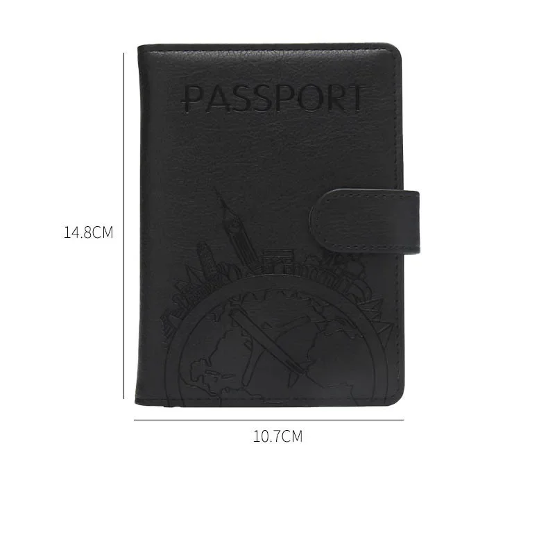 Antimagnetic&Anti-theft Global Travel Passport Cover Wallet Bag Men Women ID Address Holder Portable Travel Accessories