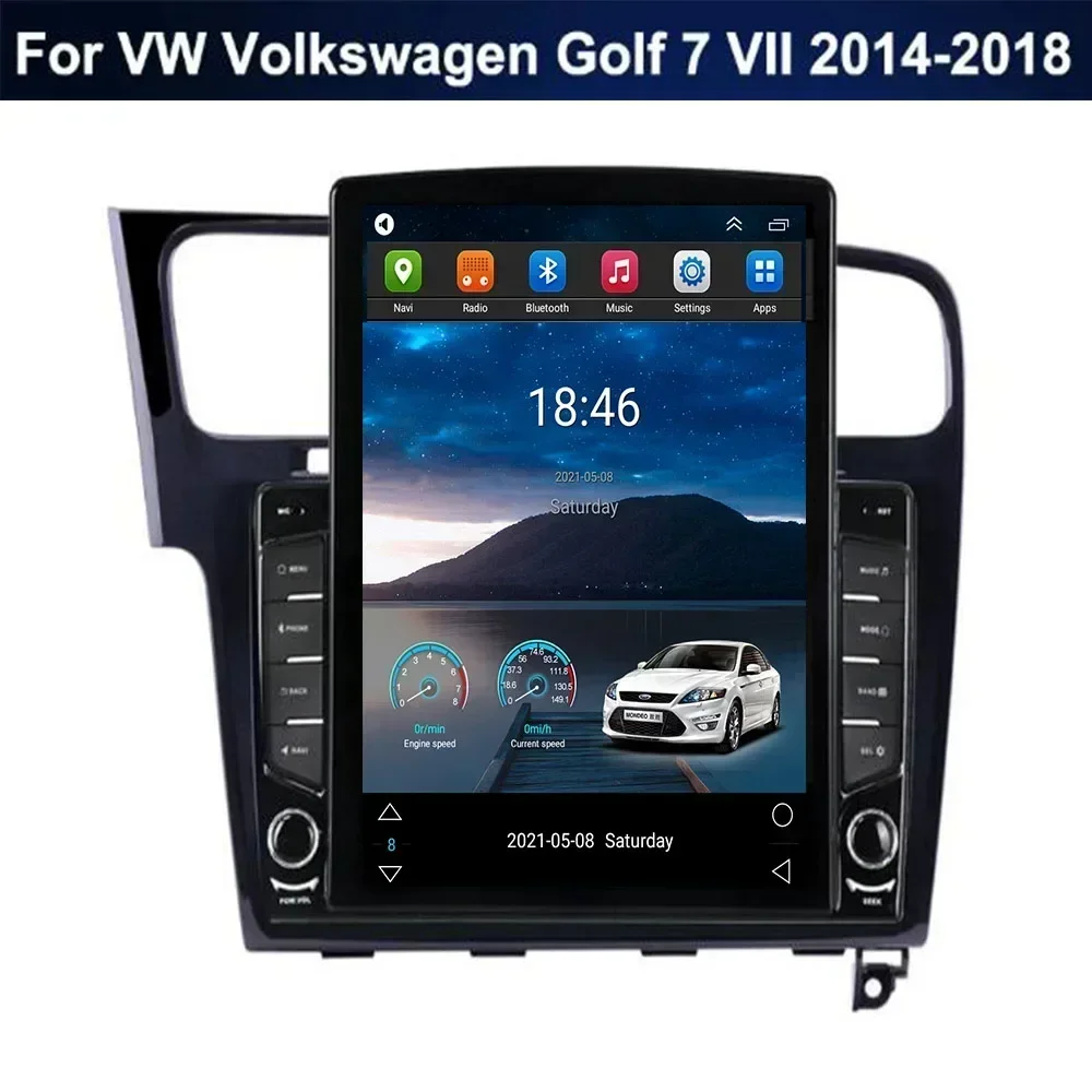 Autoradio Android 13.0, navigation GPS, 5G, lecteur DVD, 5G, pour voiture VW Volkswagen Golf 7 (2013-2035)