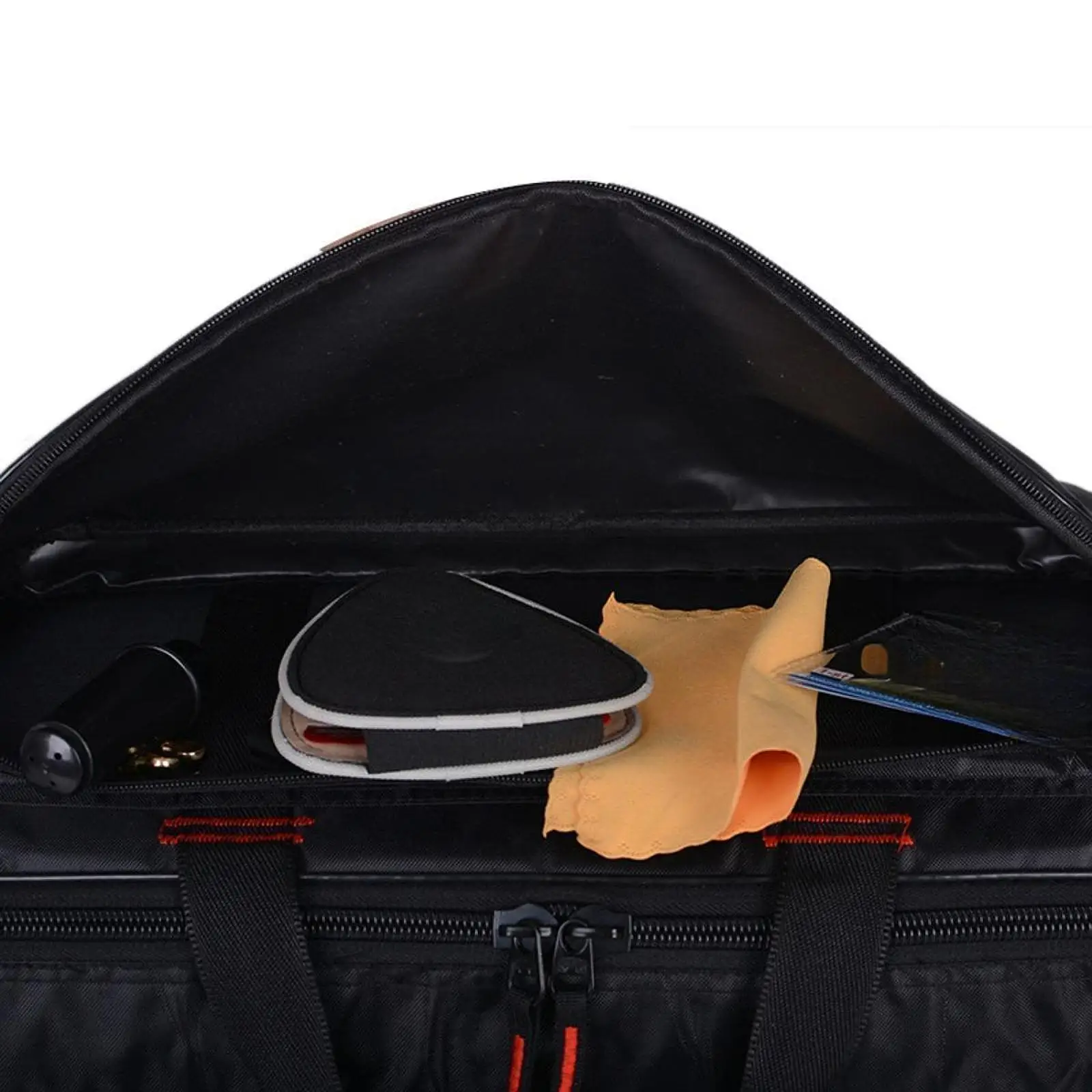 Spacious Guitar Pedal Case Oxford Cloth Shoulder Bag for Multi-effect Pedalboard and Accessories