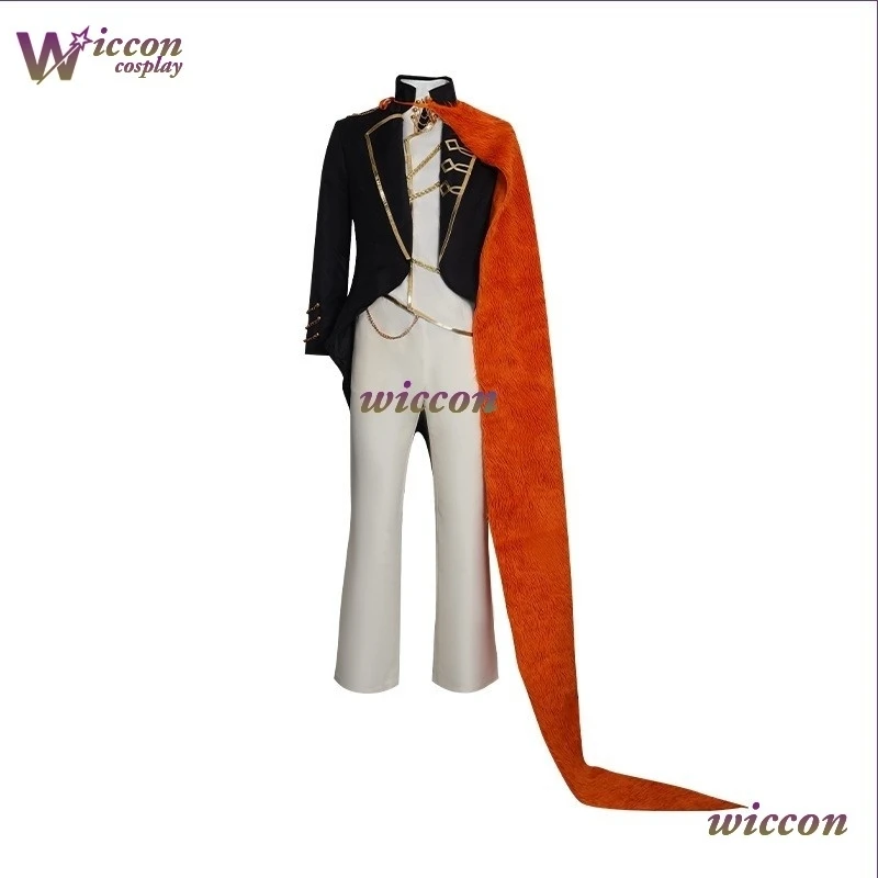 

Youk Limbus Company Don Kichxote Sancho Косплей Костюм Парик Унисекс Пальто Шаль Парик Наряд Одежда для взрослых Пальто Костюм Сапоги на Хэллоуин