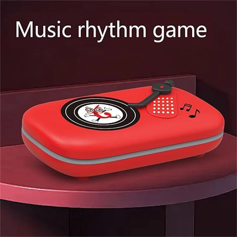 Electronic Music Rhythm Puzzle Game Machine Light Up Sensory Fast Push Organ Montessori Educational Travel Toy Electronic Organ