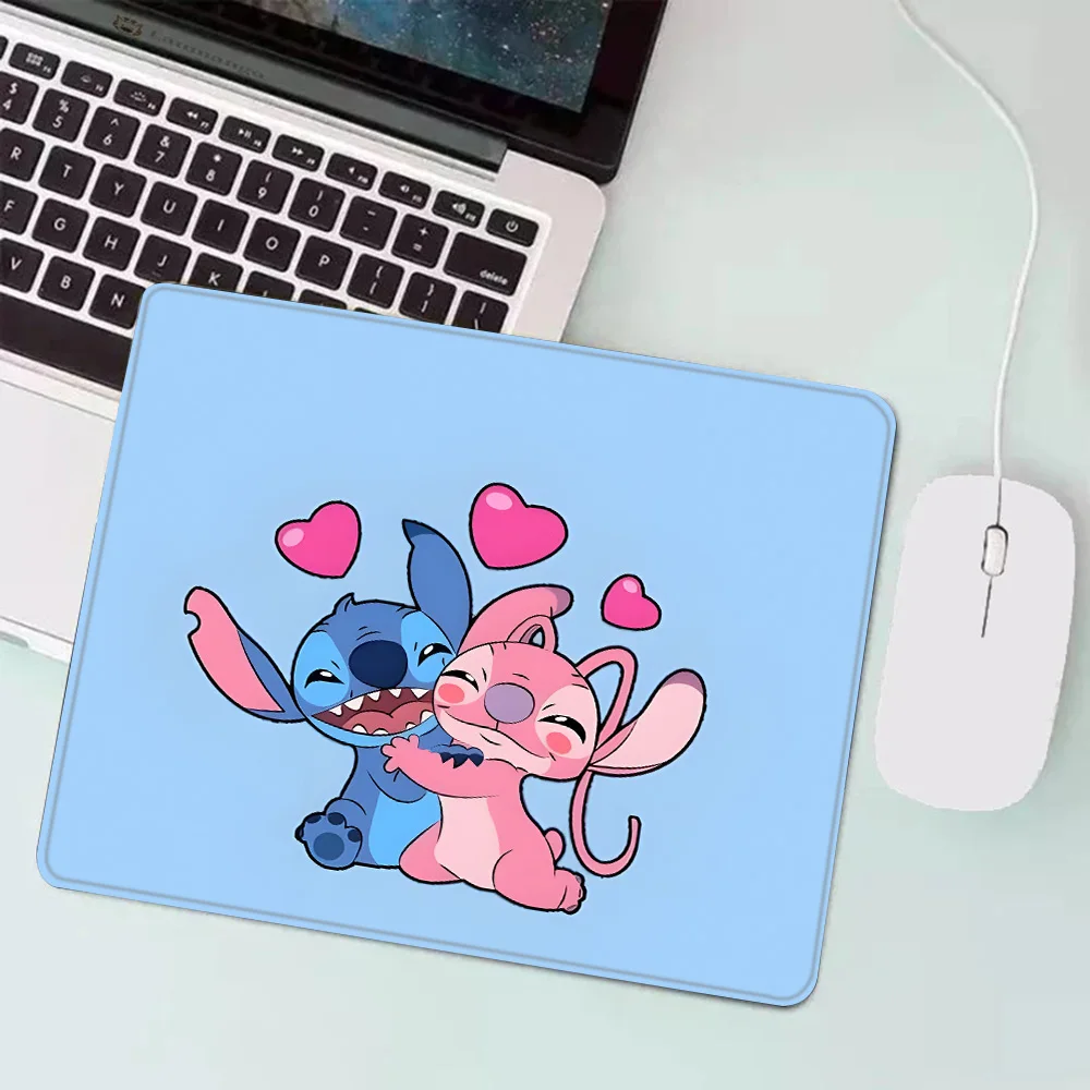 Cute Cartoon Stitch Gaming Mouse Pad XS Small Mousepad For PC Gamer Desktop Decoration Office Mouse Mat Deskmat Rug