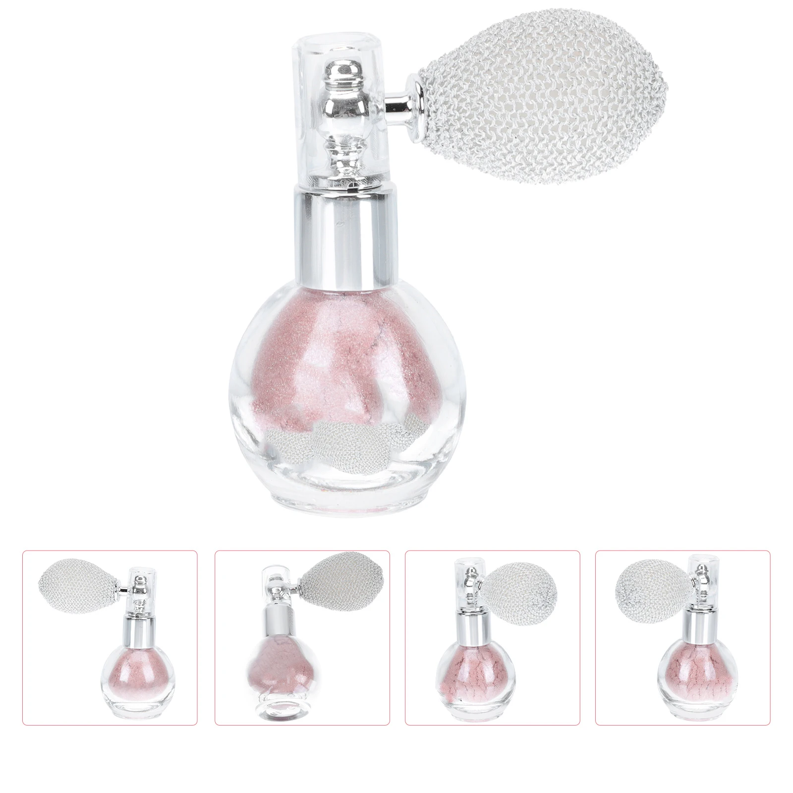 

Scented Powder Spray Body Glitter Setting Makeup Chic Shimmer Bottle Glittering Sprayer Hair