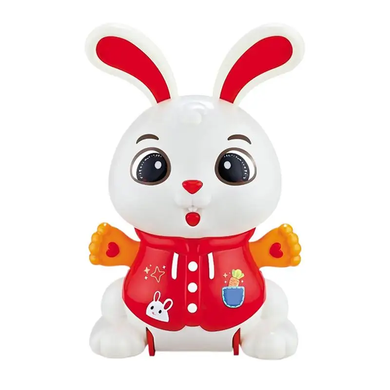 Bunny Musical Toy Children's Education Toy Rabbit Cute Light Up Dancing Bunny With Music For Boys Girls Toddler Birthday