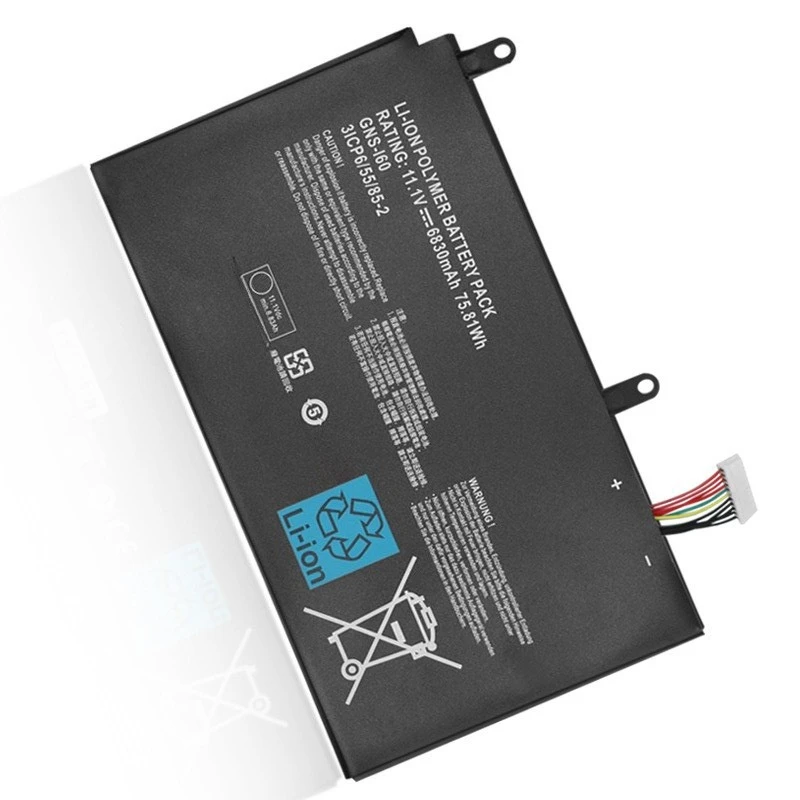 11.1 فولت 6830 مللي أمبير 75.81Wh لجيجابايت P35K P37X P57X بطارية الكمبيوتر المحمول GNS-I60 #5