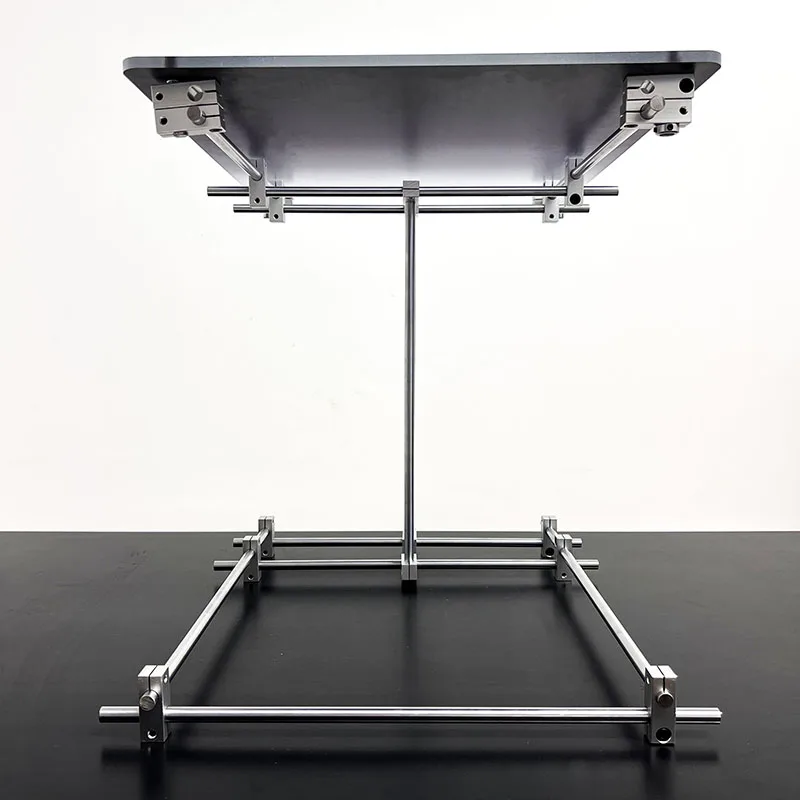 Gradual change of acrylic sofa edge table, living room coffee table design corner table