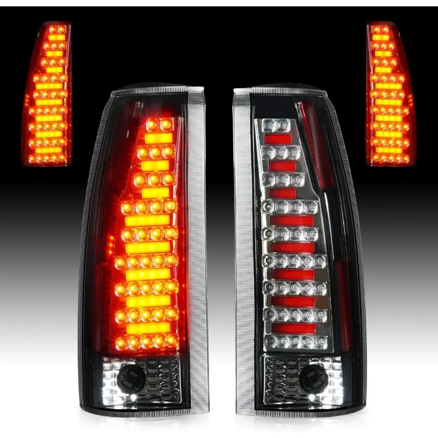 

LED Tail Lights Assembly Fit for Chevy & GMC C/K 1500 88-99, C/K 2500 3500 88-00, C1500 C2500 Suburban 92-99, for Silverado 94-9