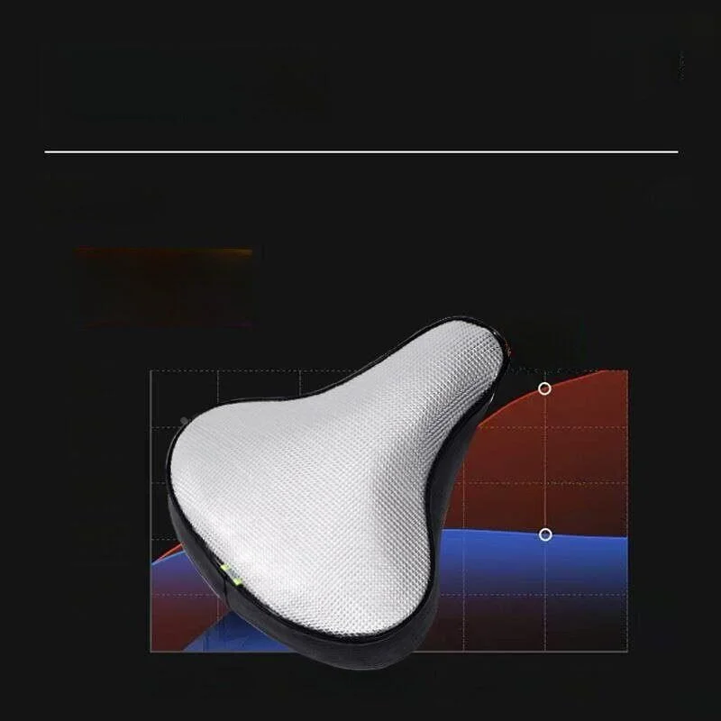 Heat Insulating Waterproof Sunscreen Bicycle  Cushion Universal Mountain Bike Shared Bicycle  Cover Office Chair Pad