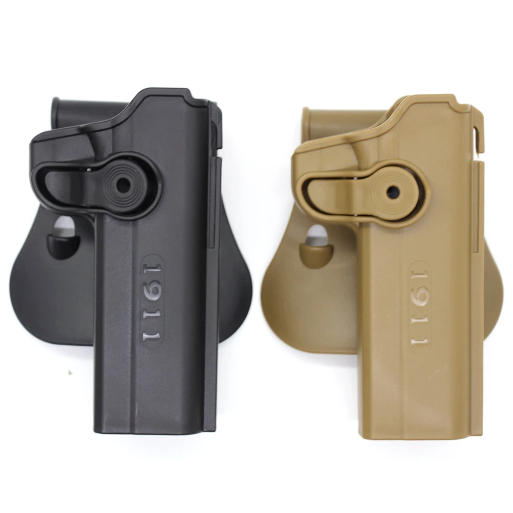 Funda táctica Colt 1911 con doble bolsillo para cargador