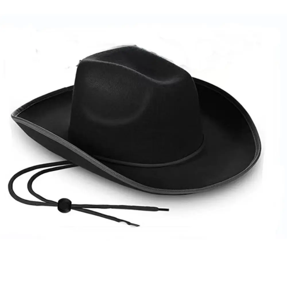 Funny Cowboy Accessory Cowboy Hat Costume Party Cosplay Felt Princess Hat Performance Cowgirl Hat Birthday