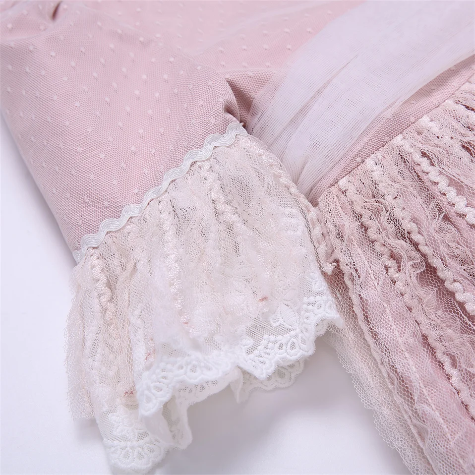 Pettigirl Cute Girls Kids Summer Pink Flowers Dresses for Children Brother Sister Family Matching Outfits form 2 to 12 Years Old