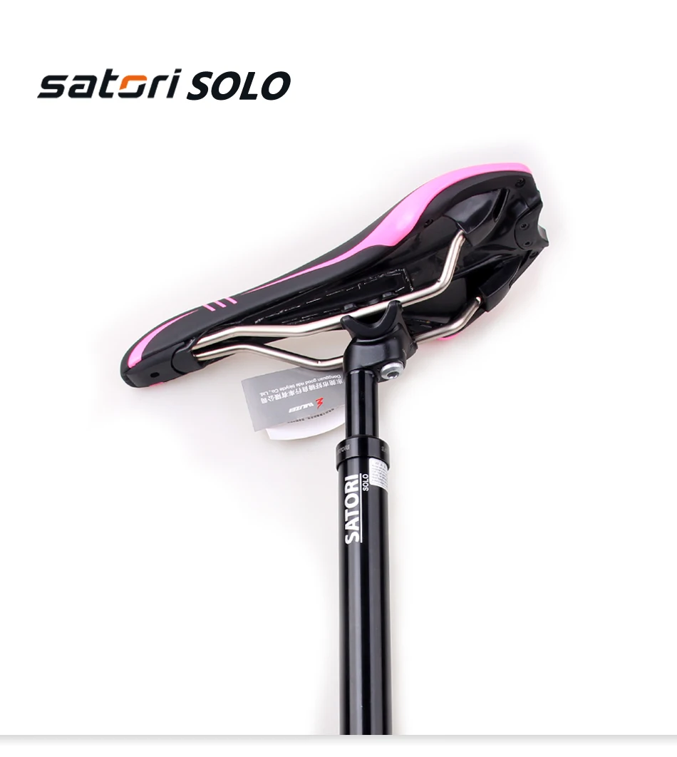 SATORI Seatpost mtb adjust Bicycle Seat post Suspension tube selim Bike seat post 355x27.2mm travel 40mm Bike parts