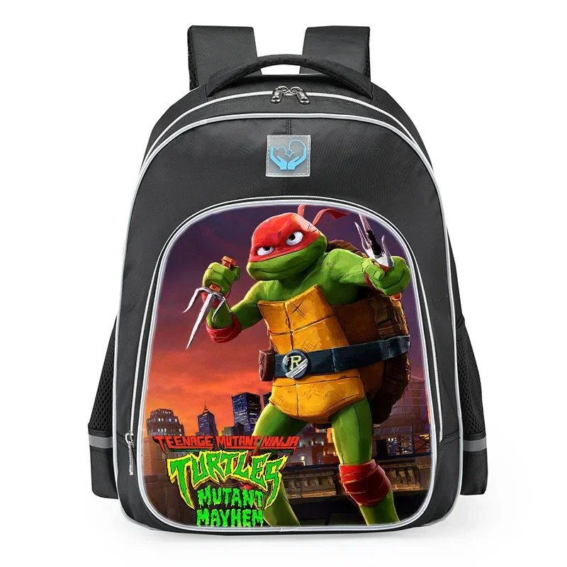 Teenage Mutant Anime Ninja Turtles Backpack for Boys 3D Print School Bag Cartoon Cosplay Backpacks Laptop Bags Student Bag Gift