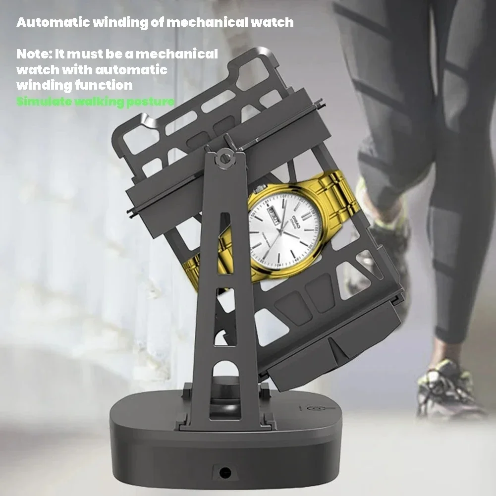 

Automatic Watch Winder Self-Winding Device Watches Organizer Box Mechanical Rotomat Wind-Up Small Watch Shaker Mechanical Watch