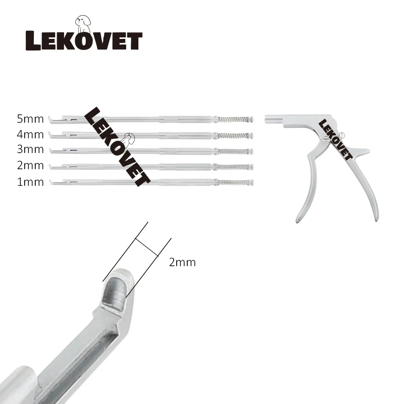 Rotating Kerrison Rongeur veterinary orthopedic instruments spinal neuro surgical instruments