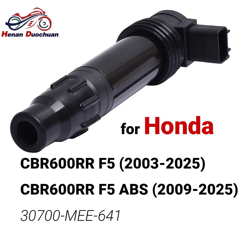 Ignition Coil for Honda CBR600RR F5 ABS 2003-2025 30700-MEE-641 Motorcycle Stick Coil Spark Plug Wire High Voltage