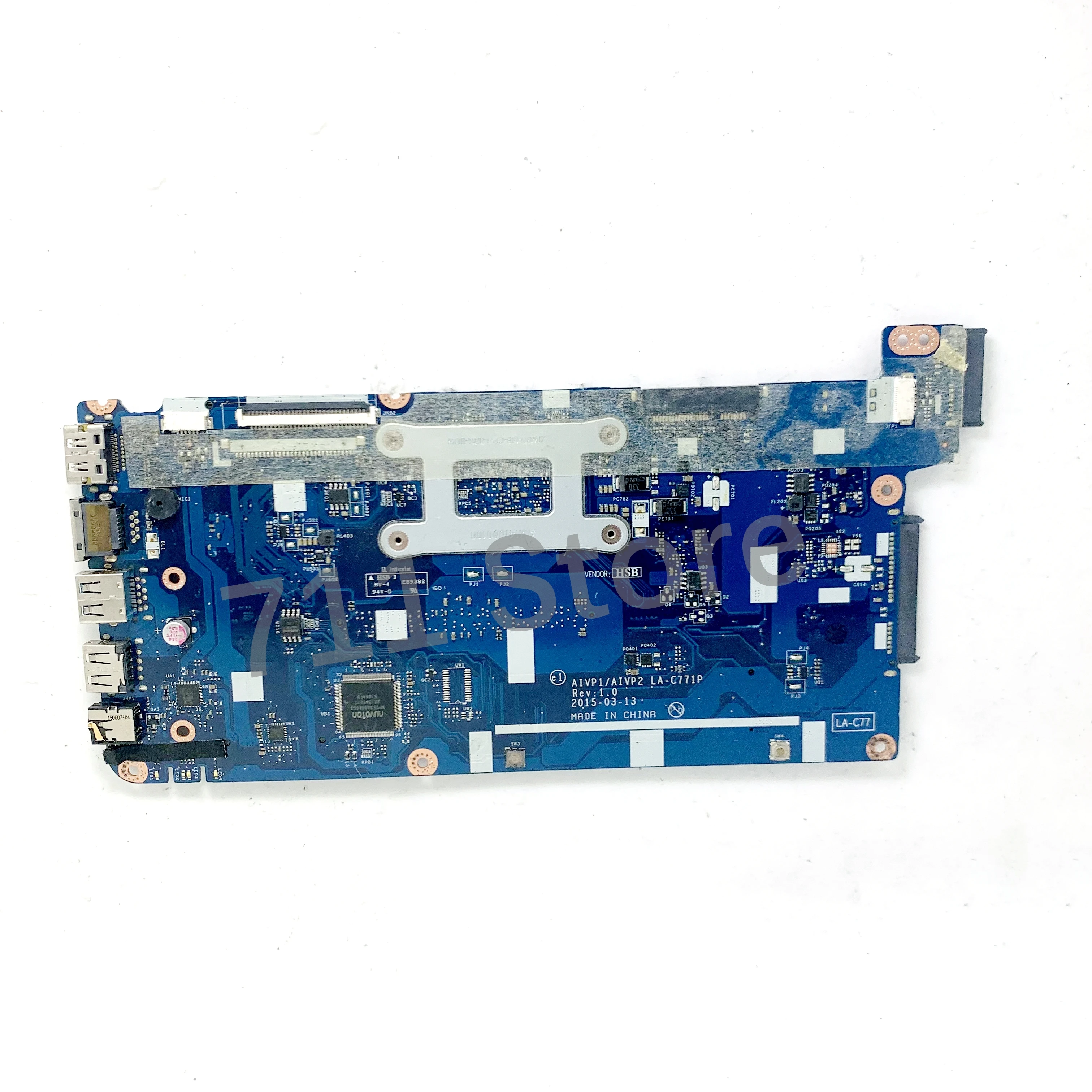 High Quality Mainboard AIVP1/AIVP2 LA-C771P For Lenovo IdeaPad 100-15IBY Laptop Motherboard W/SR1YJ N2840 CPU 100%Full Tested OK