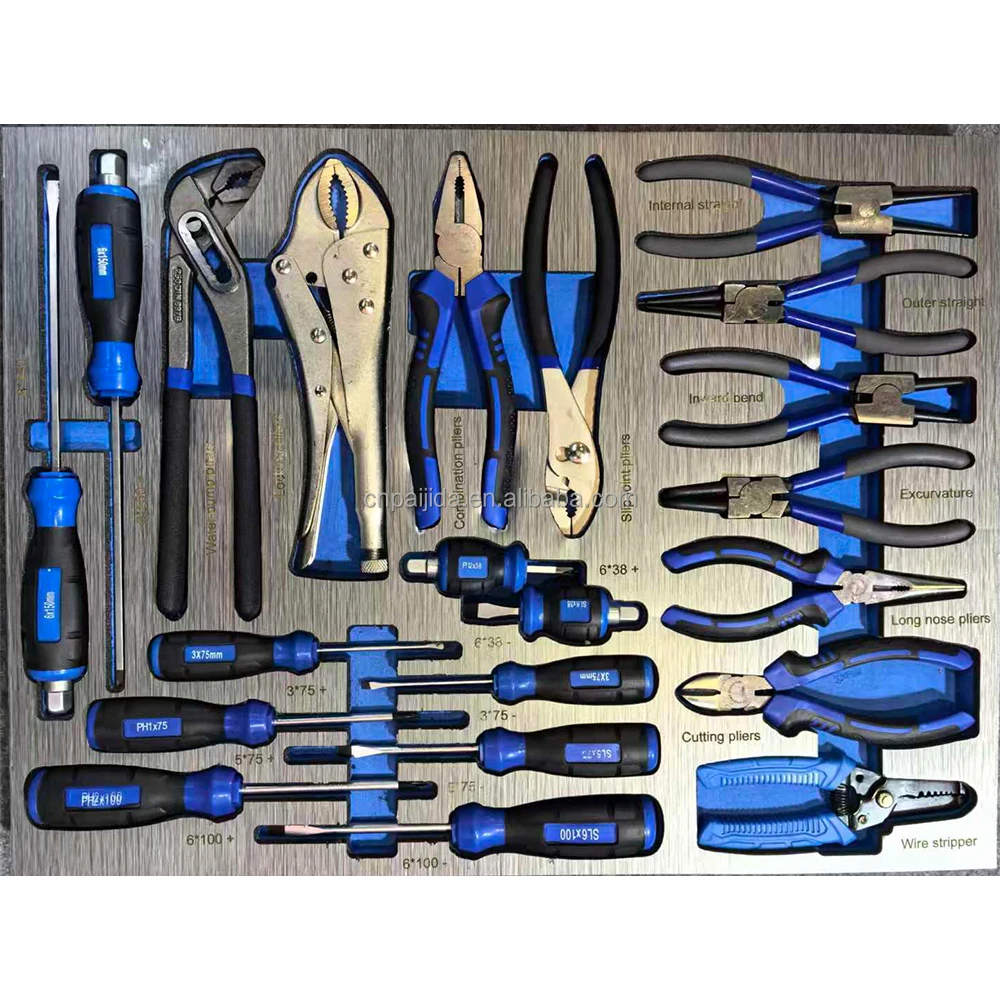 

Home Auto Repair CRV Hand Operated Set Eva Foam Set Portable Professional Workshop EVA Foam Garage Kits