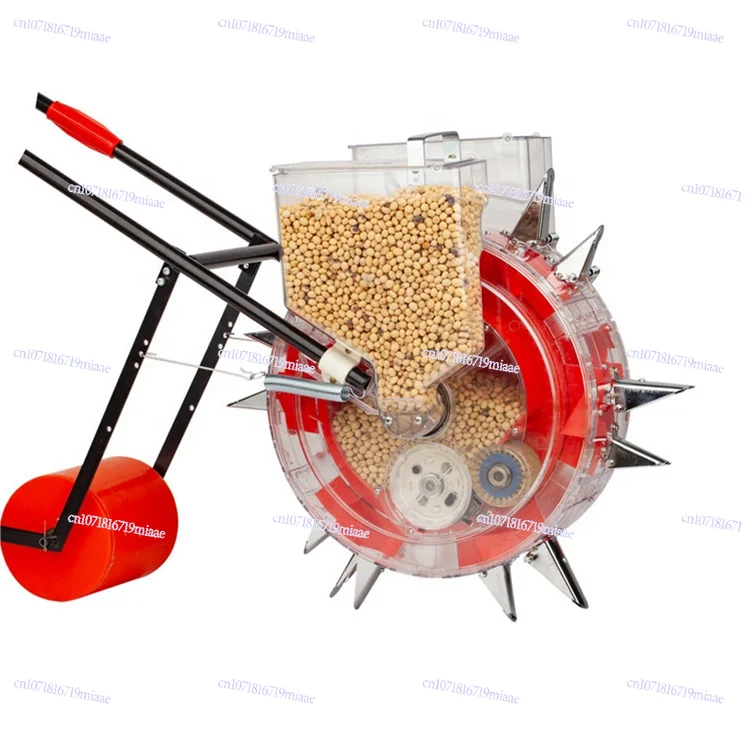 

Agricultural Machinery Hand Push Grain Soybean and Multifunctional Planter with Fertilizer Box Planter