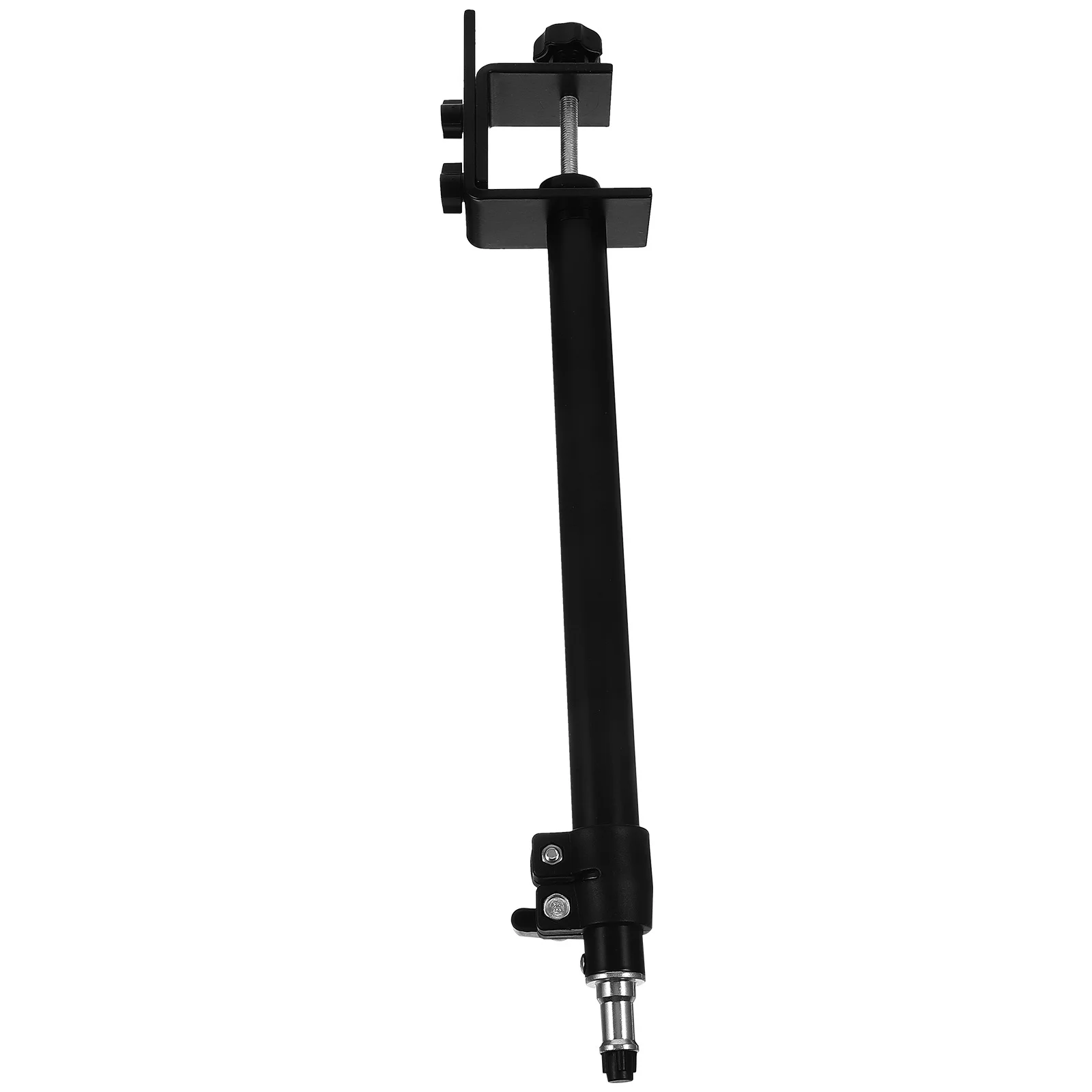 

Aluminum Alloy Lighting Stand 46-74Cm Telescopic Desk Mount For Ring Light Video Camera Dslr Live Streaming Studio