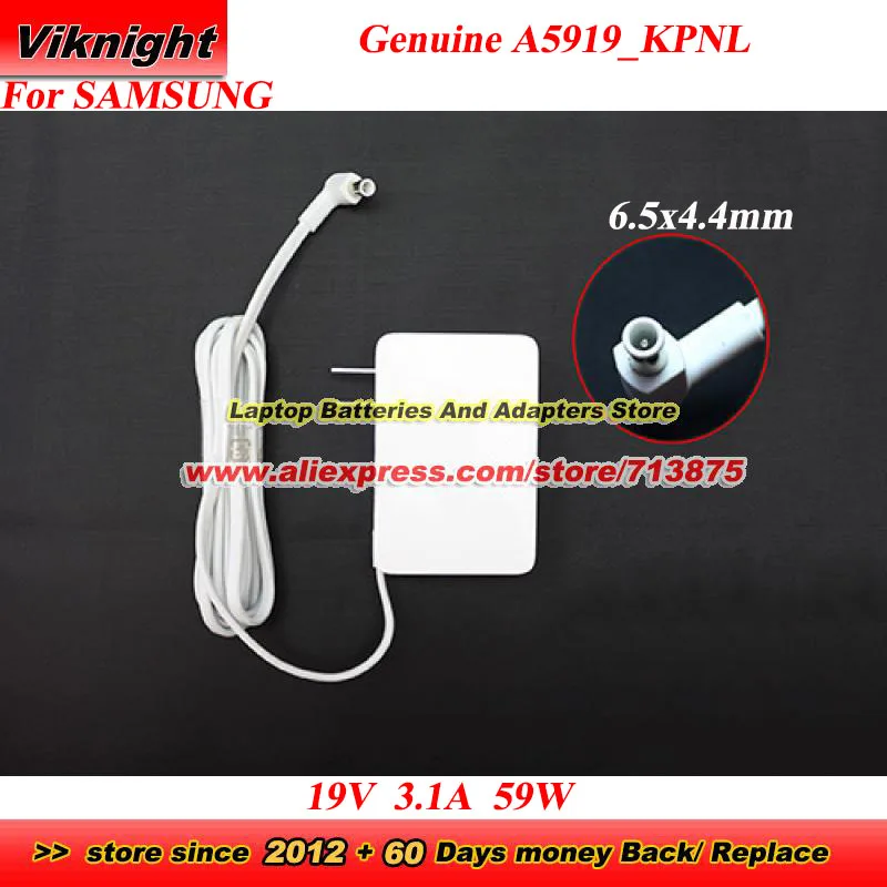 

Подлинная вилка переменного тока A5919_KPNL A5919-KPNL для ЕС, США, Великобритании, Австралии, 19 В, 3,1 А для Samsung BN44-00887D ​ BN44-00887A BN44-00887E BN44-00887F