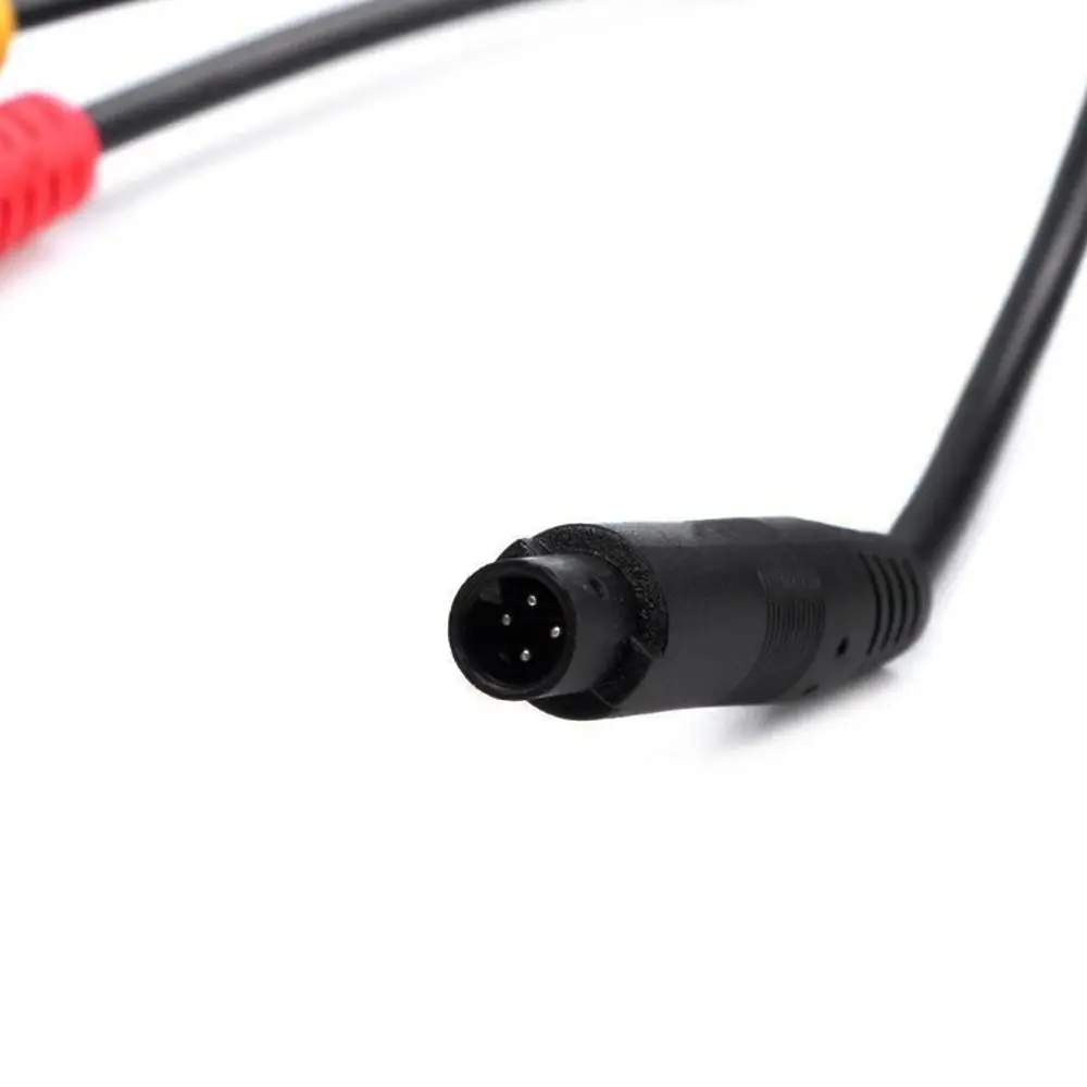 

2 шт. адаптер-конвертер автомобильный задний 4-контактный адаптер жгут проводов камера к BNC RCA женский авиационный адаптер жгут сигналов