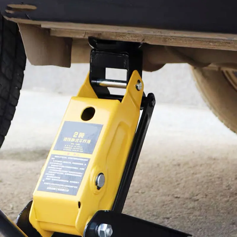 horizontal 2-ton  hydraulic jack for car tire change, hydraulic jack for SUV car, easy tire change at home