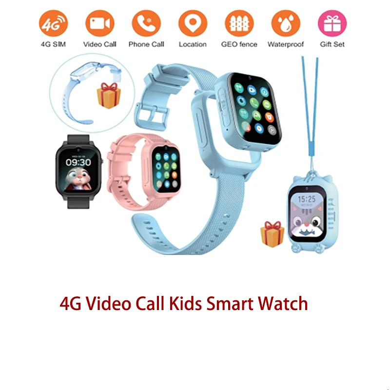 

K26 4G children's smart watch GPS & WIFI & LBS precise positioning video call high-definition shooting SOS IP67 waterproof gift