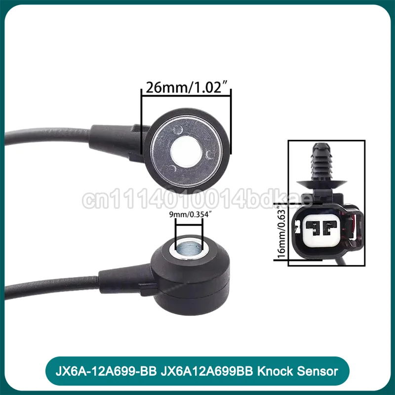JX6A-12A699-BB JX6A12A699BB JX6A-12A699-A JX6A12A699A Knock Sensor Engine Detection Replacement Component Auto Accessory