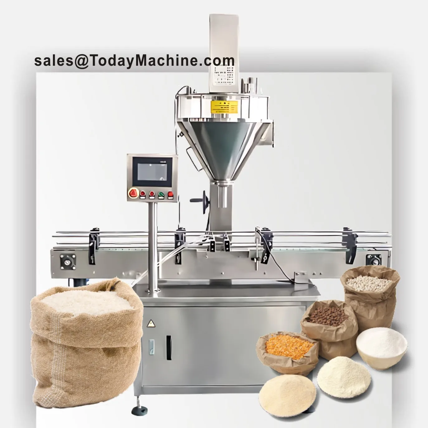 Linea di produzione di macchine riempitrici per bottiglie di spezie piccole in polvere di latte secco per caffè istantaneo con tazza a coclea automatica in alluminio di latta