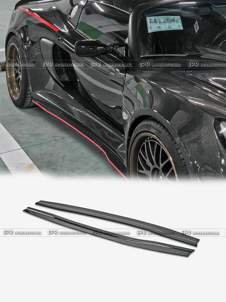 

For Lotus Exige V6 Cup Type Side Skirt Extension - Exterior Sport Body Kit Accessory