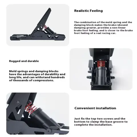 रेसिंग एसआर-पी लाइट ब्रेक पेडल परफॉर्मेंस किट आर5 रेसिंग सिम्युलेटर ब्रेक एन्हांसमेंट पैक स्प्रिंग और डंपिंग ब्लॉक संयोजन 12 best sales मोज़ा आर5 - №12