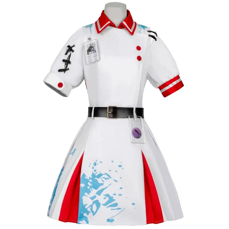 

w;2,c\4.g;Game Heather Cosplay Costumes White Nurse Suit French Maid Women's Dresses Eggy Party Role-playin6,b'8\j'7/